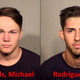 Saul Rodriguez, 20, and Michael Reynolds, 18, who face charges of impersonating a police officer. Image via Turlock Police Department